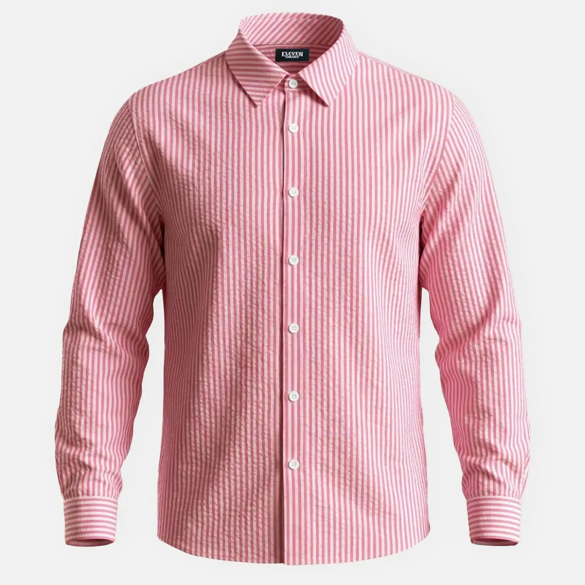 Men's Classic Stripe Long Sleeve Shirt Eleven Oasis
