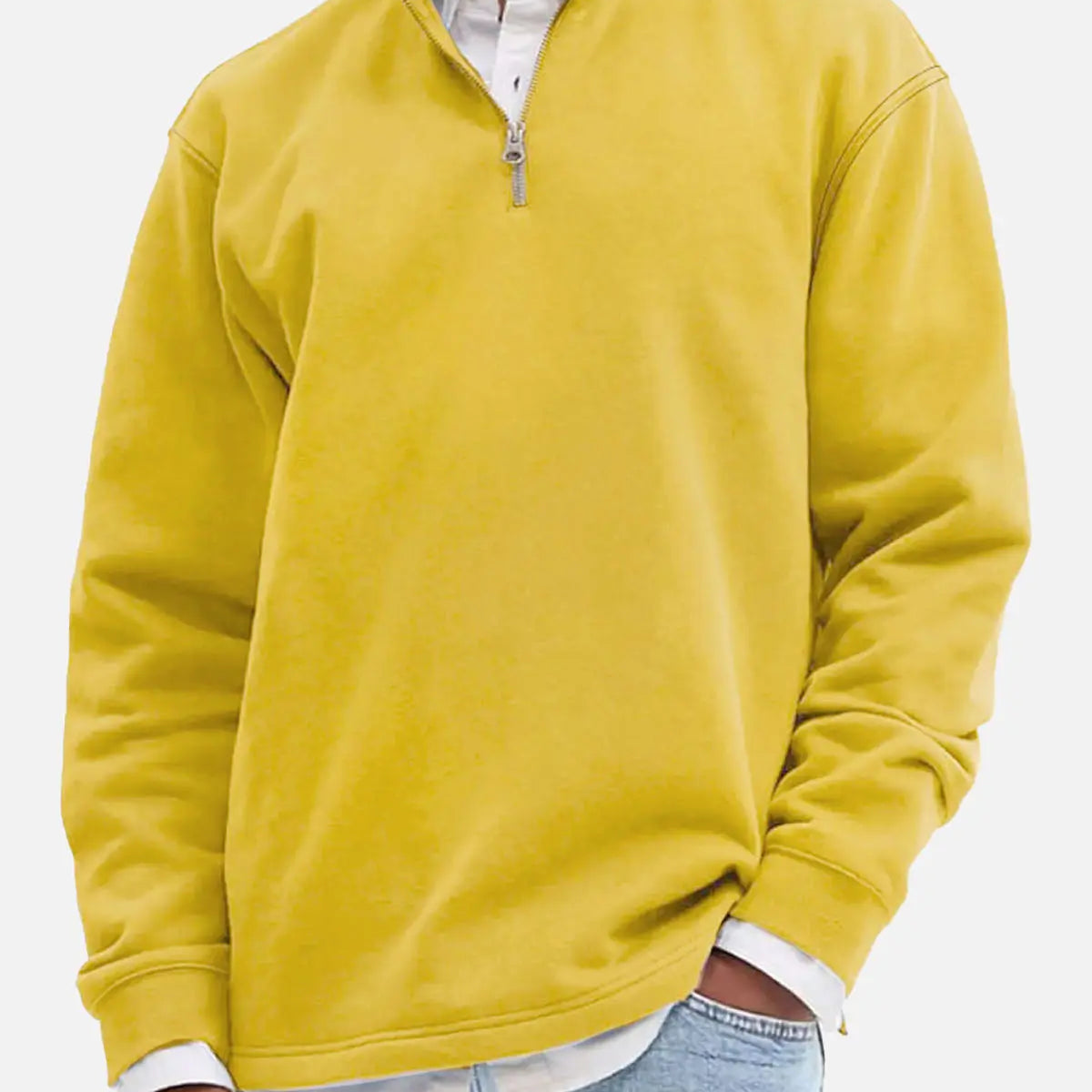 Men's Quarter-Zip Sweatshirt ElevenOasis