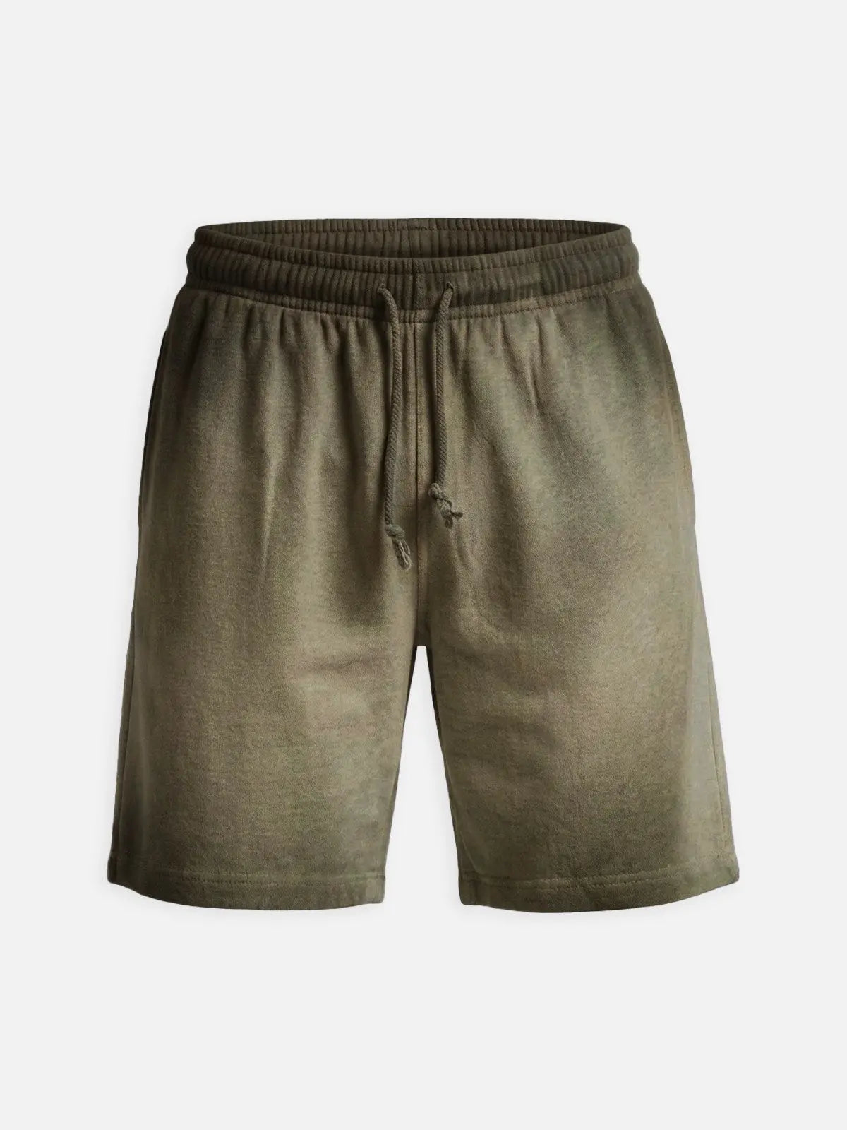 Men's Washed Gradient Drawstring Shorts Eleven Oasis