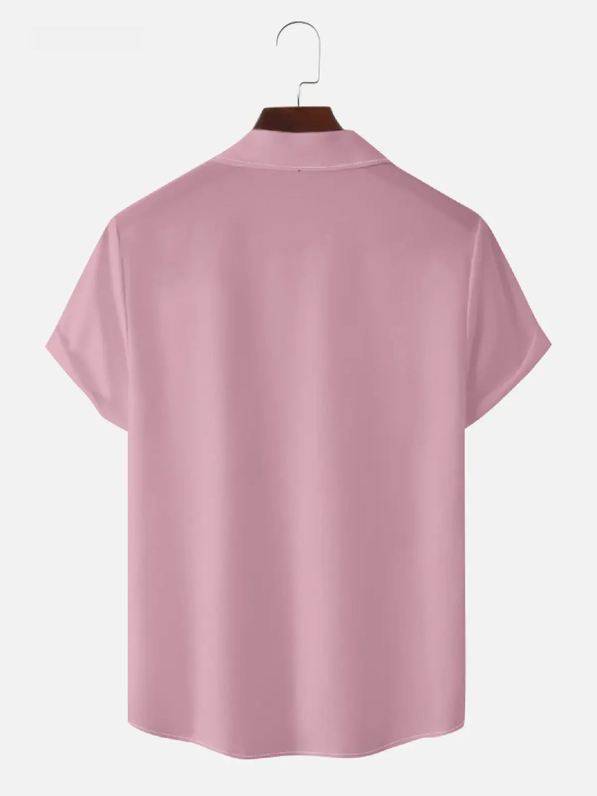 Men's Colorblock Panel Bowling Short Sleeve Shirt Eleven Oasis