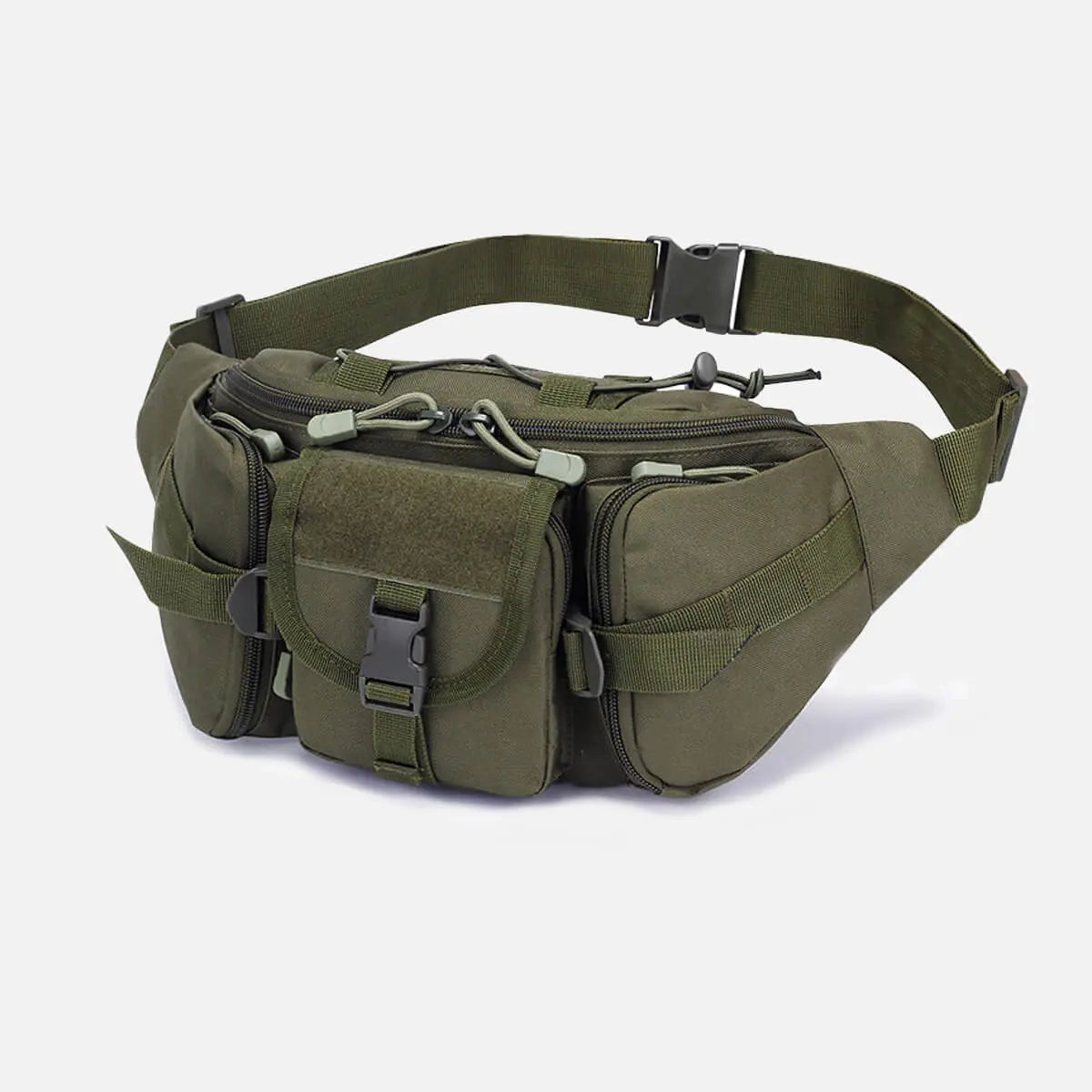 Multi-Pocket Tactical Waist Bag ElevenOasis