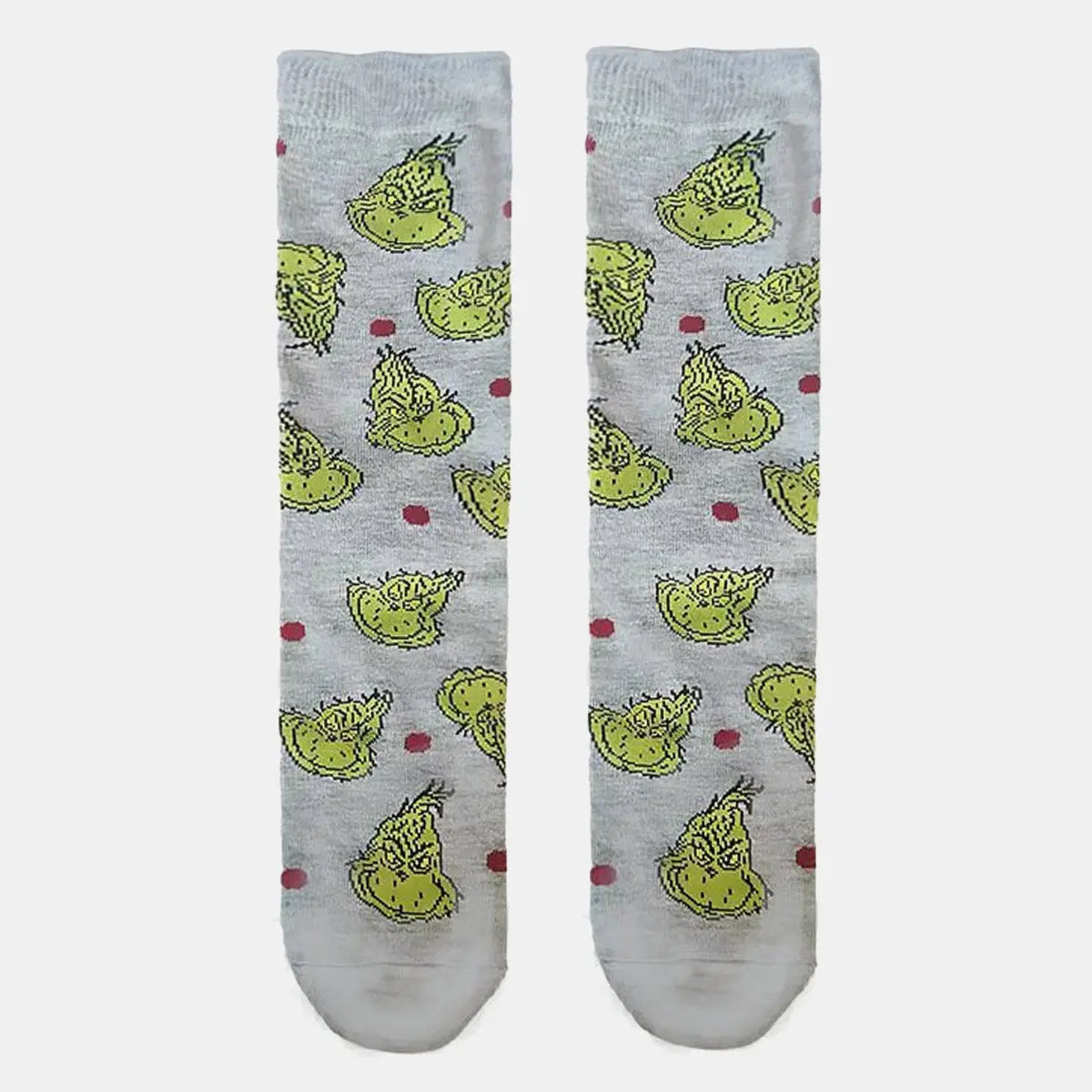 Grinch Faces Novelty Christmas Socks ElevenOasis