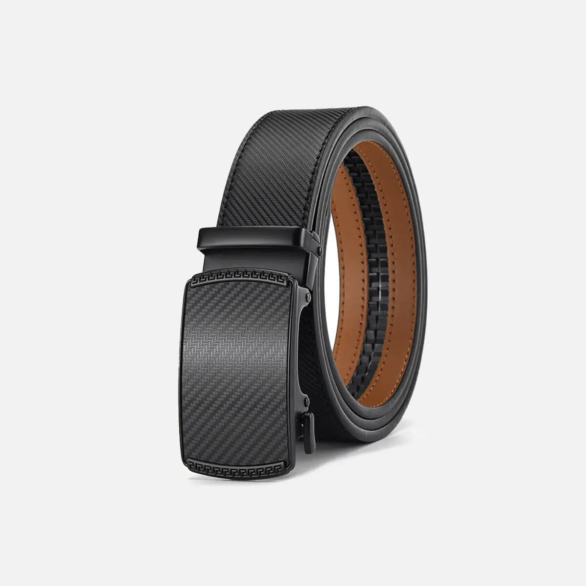 Men's Automatic Ratchet Leather Belt Eleven Oasis