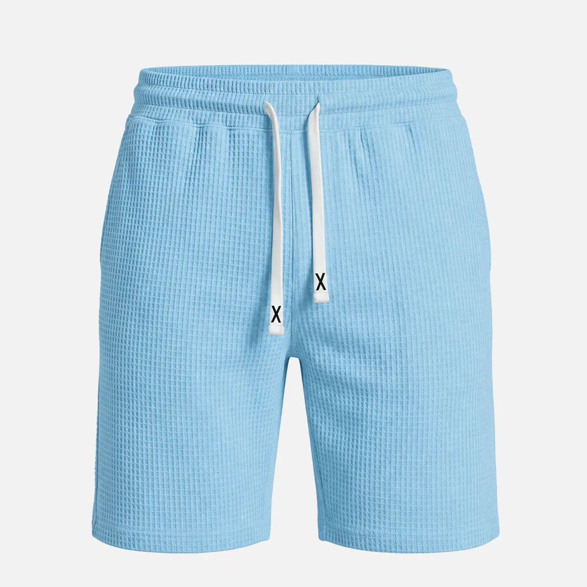 Men's Waffle Knit Drawstring Shorts Eleven Oasis
