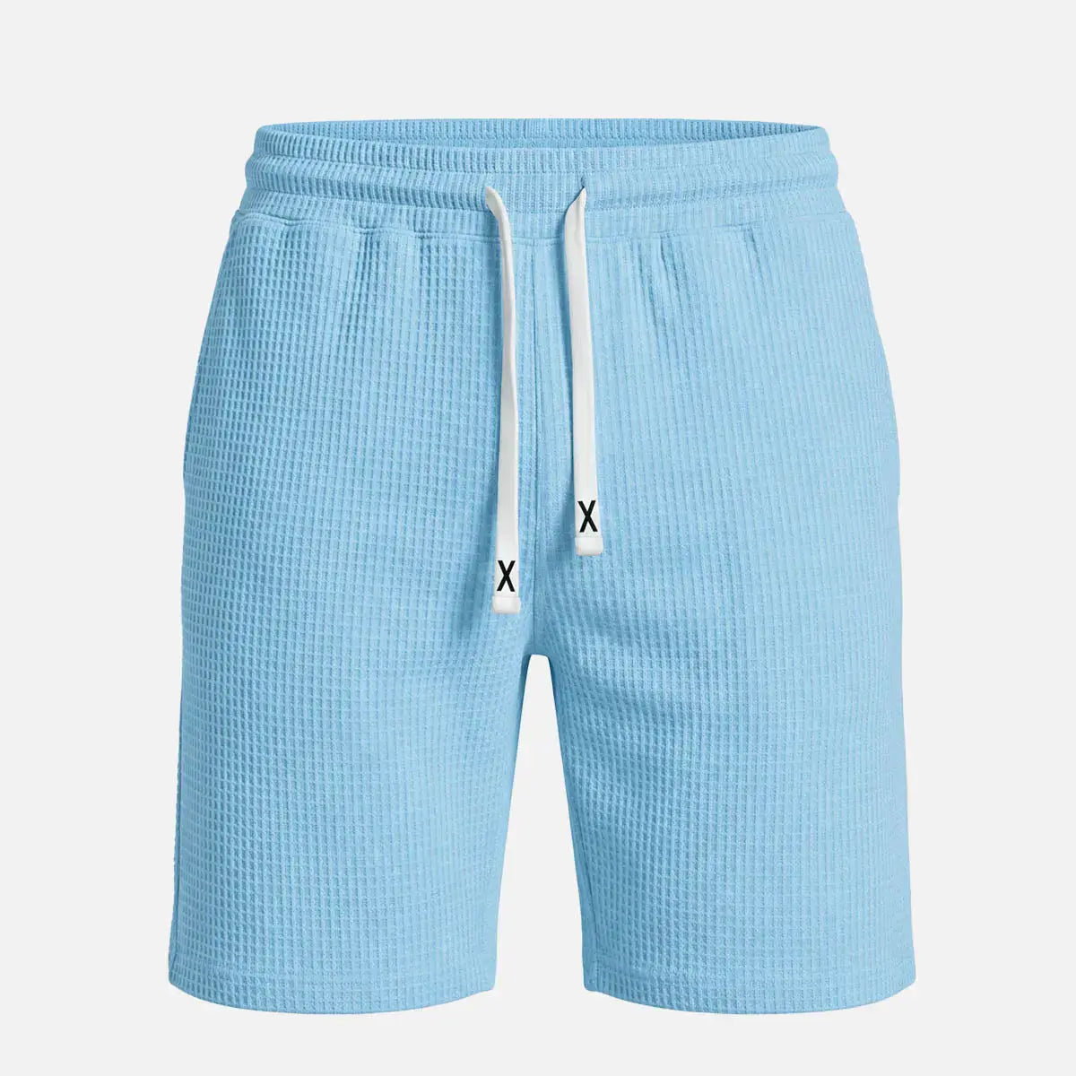 Men's Waffle Knit Drawstring Shorts Eleven Oasis