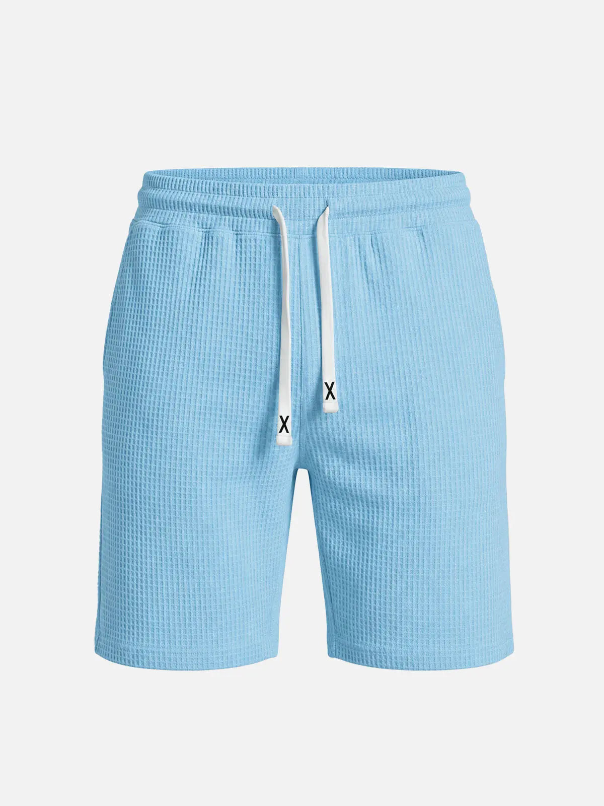 Men's Waffle Knit Drawstring Shorts Eleven Oasis