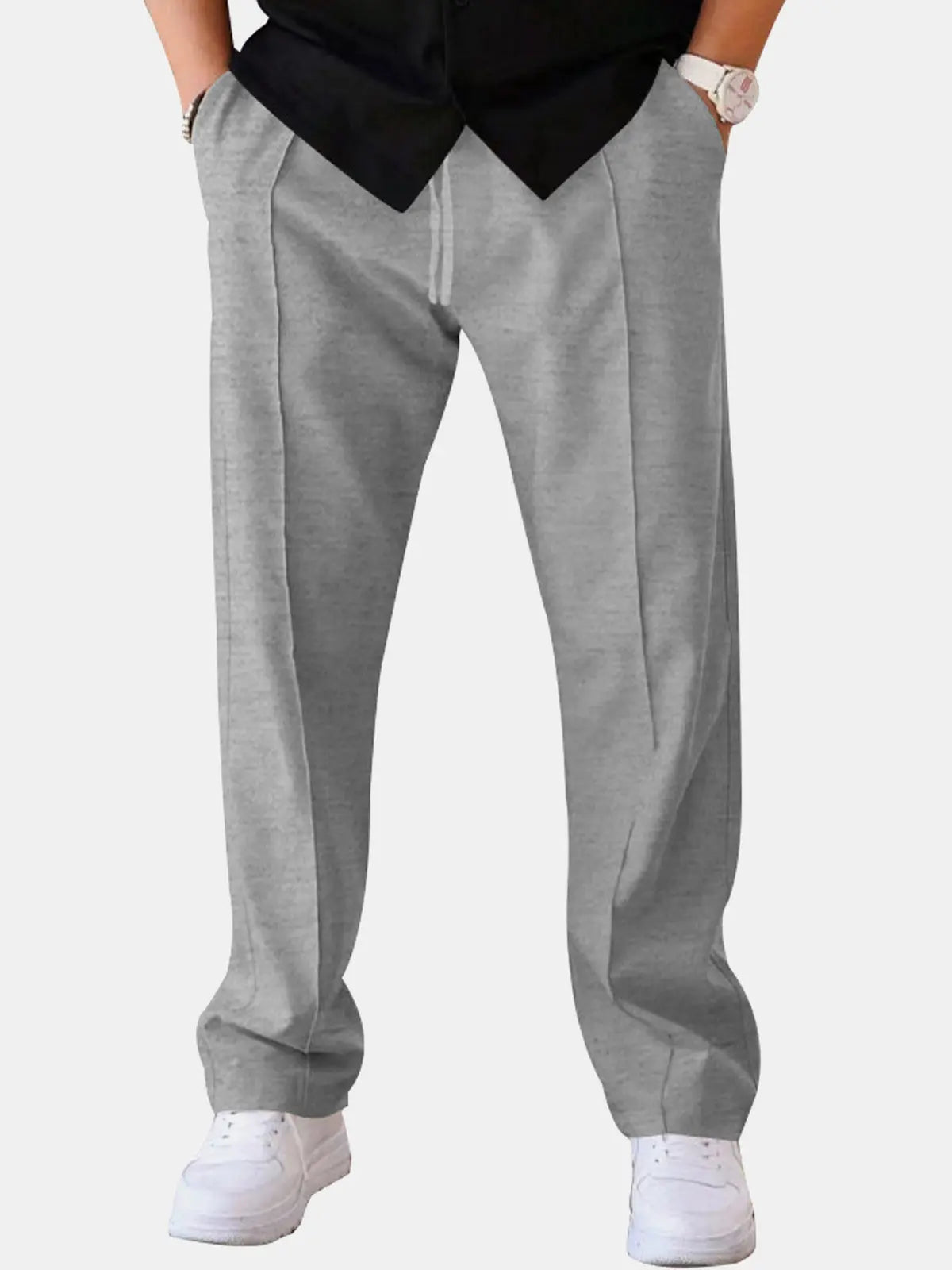 Men's Regular Fit Straight Leg Casual Pants ElevenOasis