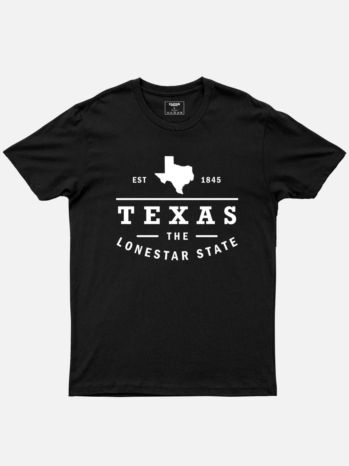 Texas Lonestar State Cotton T-Shirt Eleven Oasis