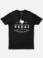 Texas Lonestar State Cotton T-Shirt Eleven Oasis