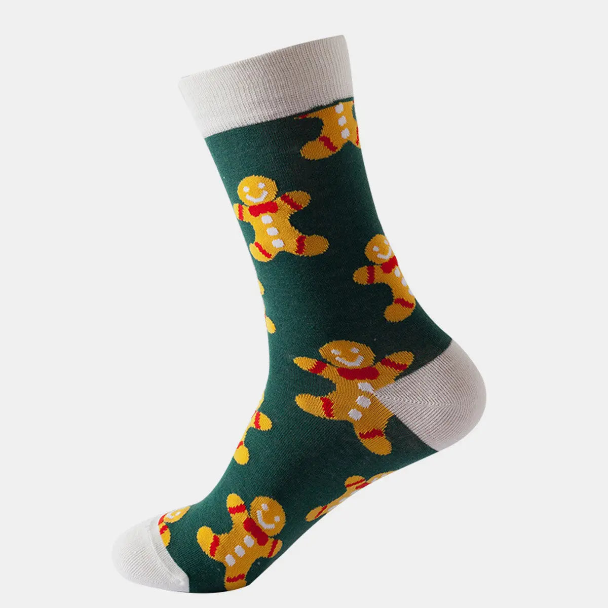 Classic Christmas Pattern Crew Socks ElevenOasis