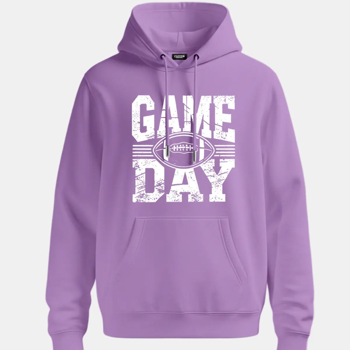 Game Day Football Graphic Hoodie Eleven Oasis