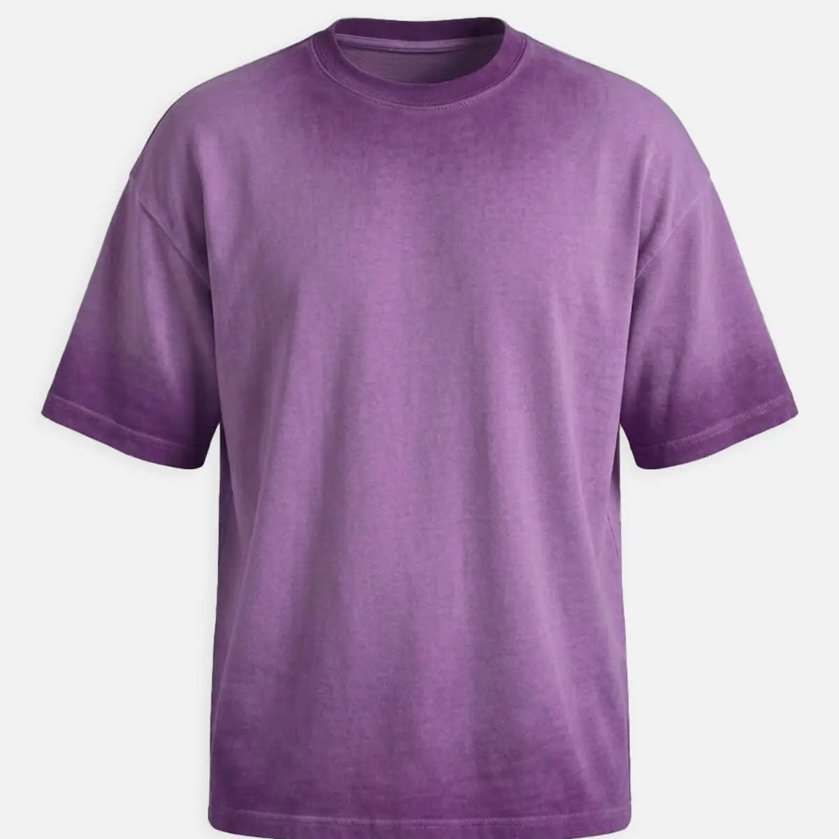 Men's Washed Gradient Crew Neck T-Shirt Eleven Oasis