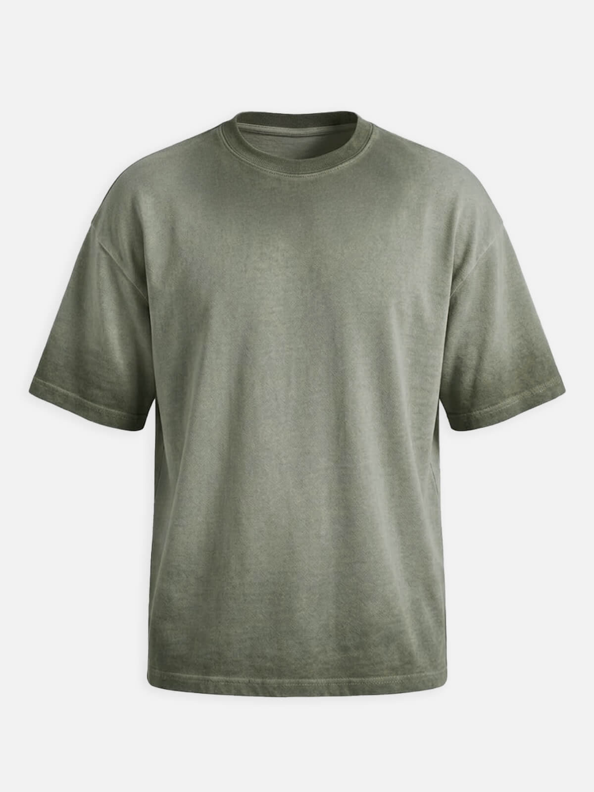 Men's Washed Gradient Crew Neck T-Shirt Eleven Oasis
