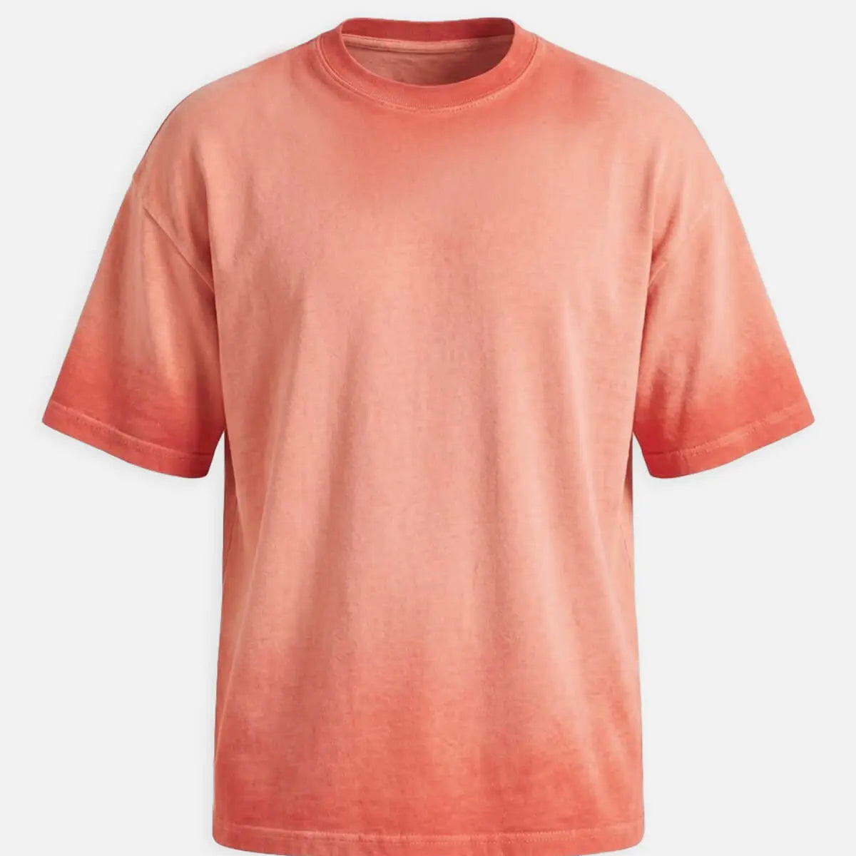 Men's Washed Gradient Crew Neck T-Shirt Eleven Oasis