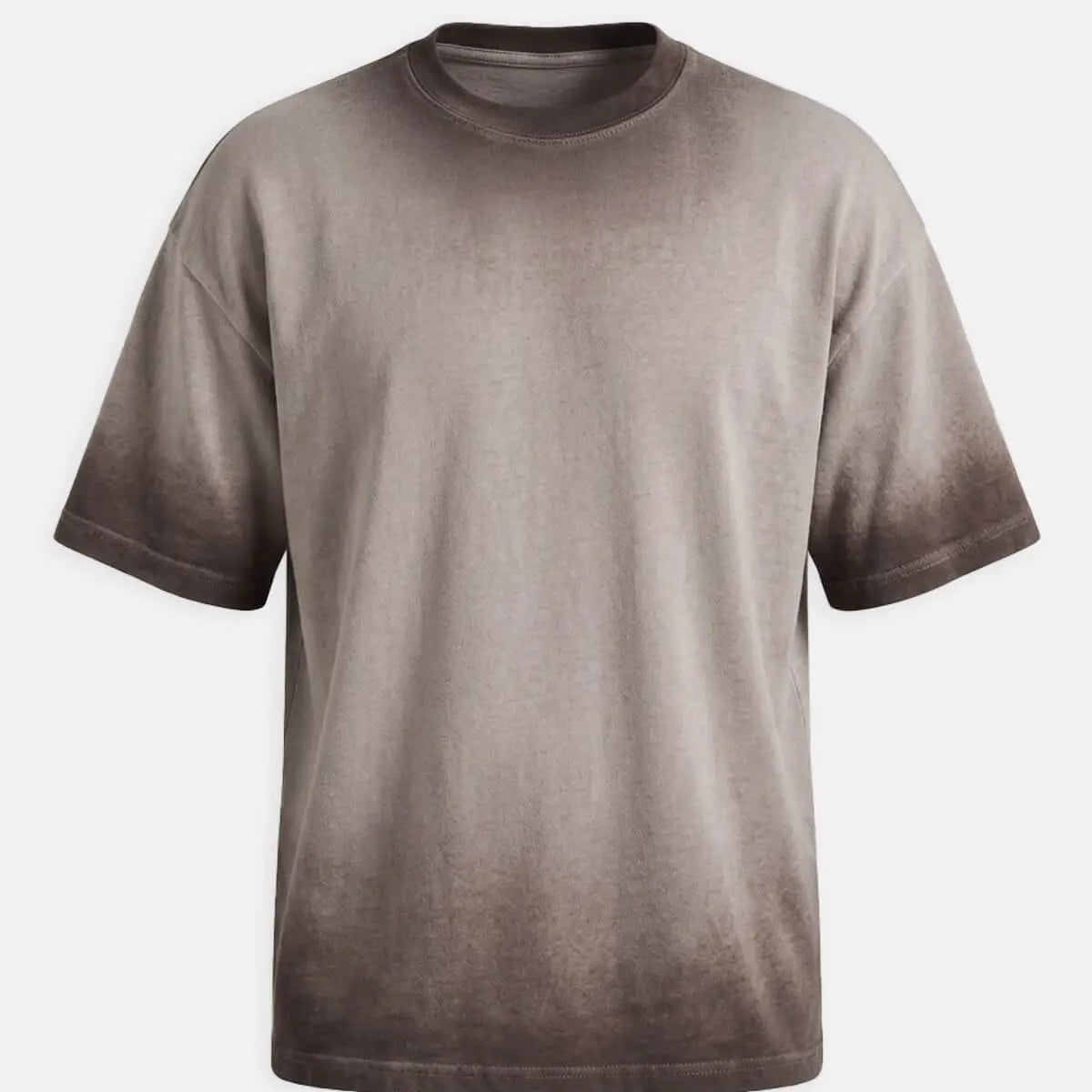 Men's Washed Gradient Crew Neck T-Shirt Eleven Oasis