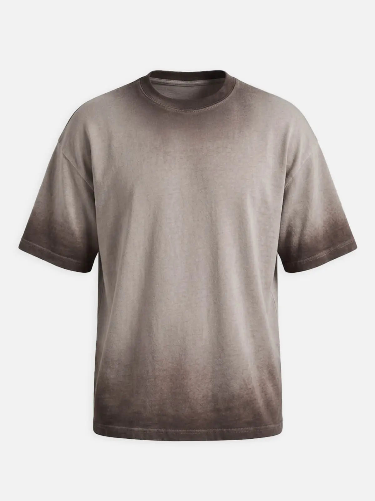 Men's Washed Gradient Crew Neck T-Shirt Eleven Oasis