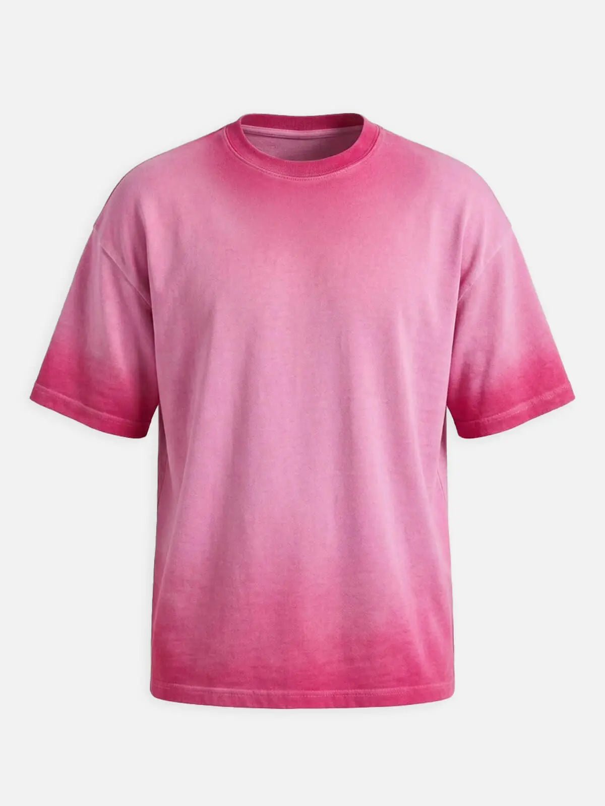 Men's Washed Gradient Crew Neck T-Shirt ElevenOasis
