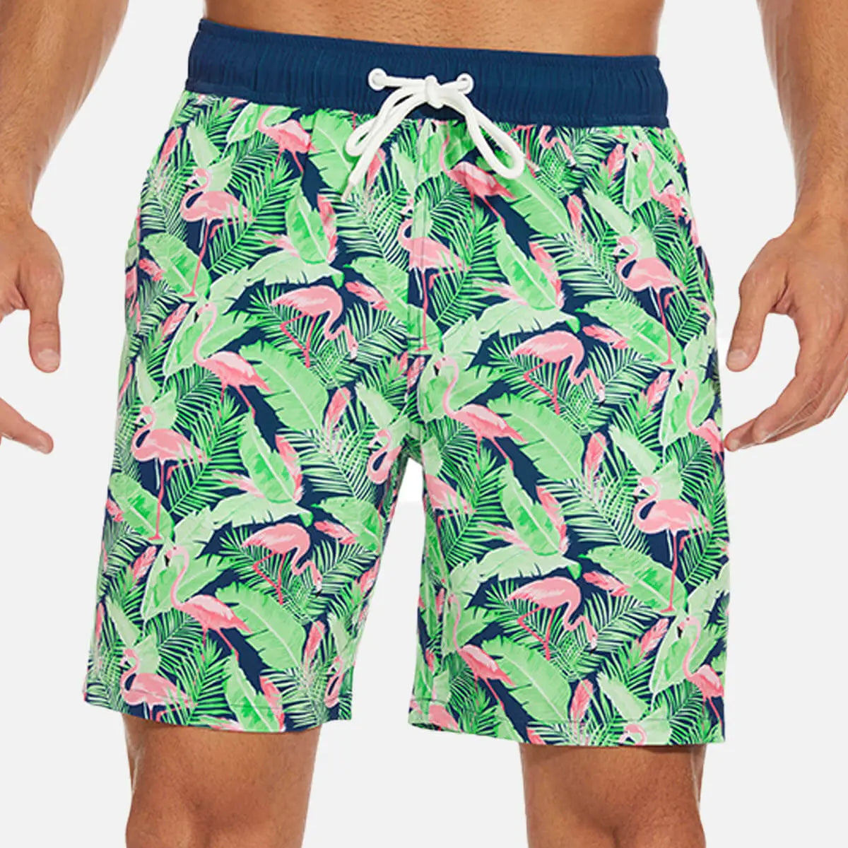 Men's Vacation Novely Swim Trunks Eleven Oasis
