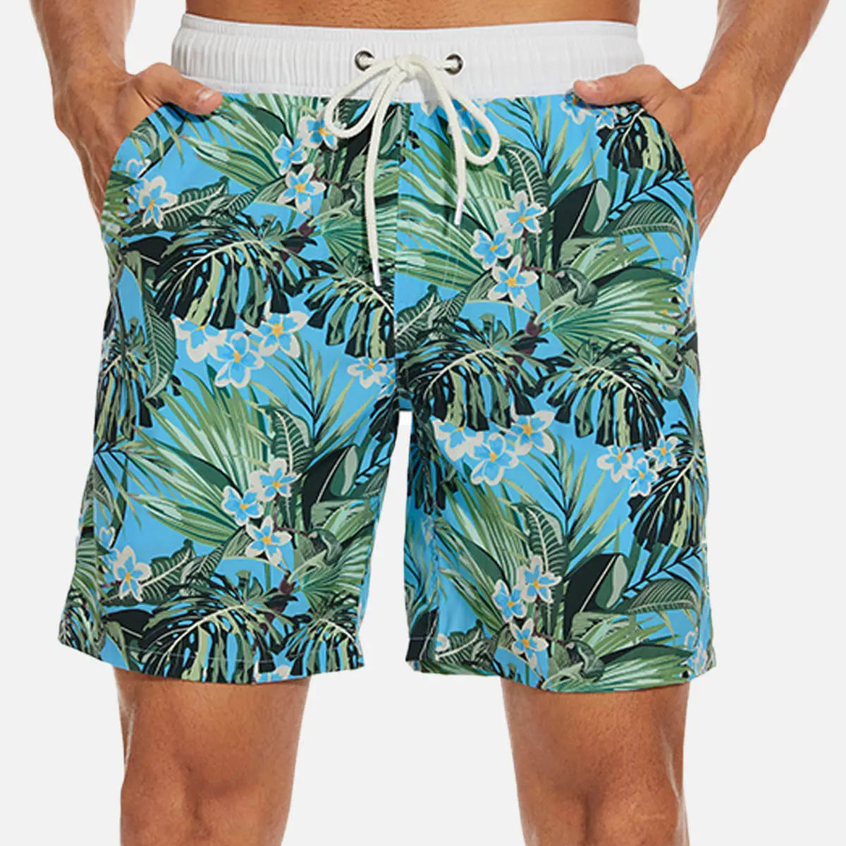 Men's Vacation Novely Swim Trunks Eleven Oasis