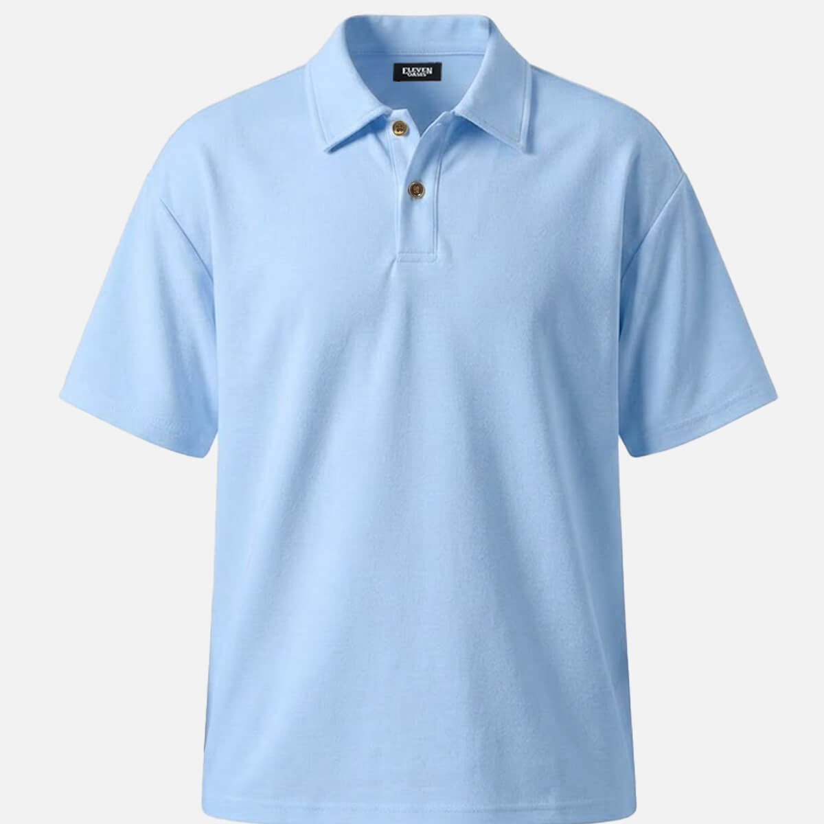 Men's Classic Solid Short Sleeve Polo Shirt Eleven Oasis