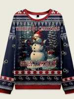 There's No Christmas Only Liftmas Ugly Christmas Sweater Eleven Oasis