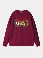 Chest / Nuts Classic Christmas Sweatshirts (Sold Individually) Eleven Oasis