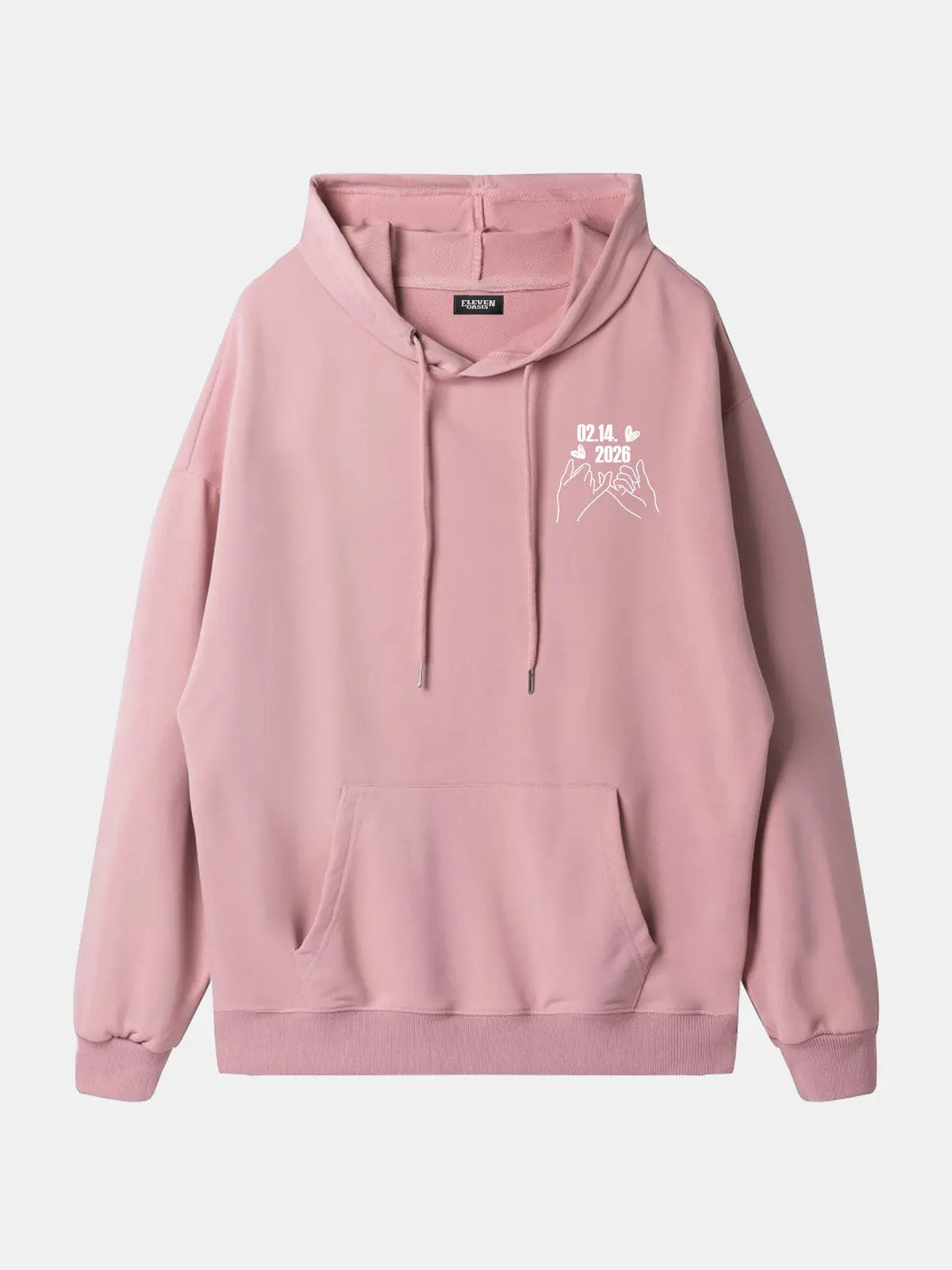 Custom Date Memory Hoodie Eleven Oasis