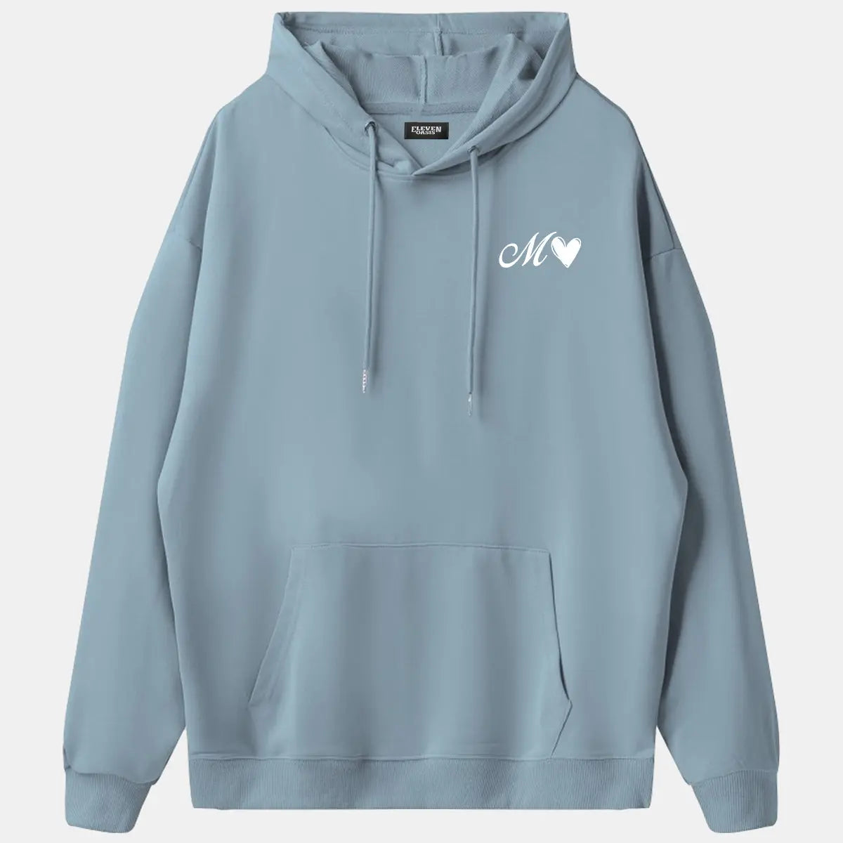 Custom Letter Love Hoodie Eleven Oasis