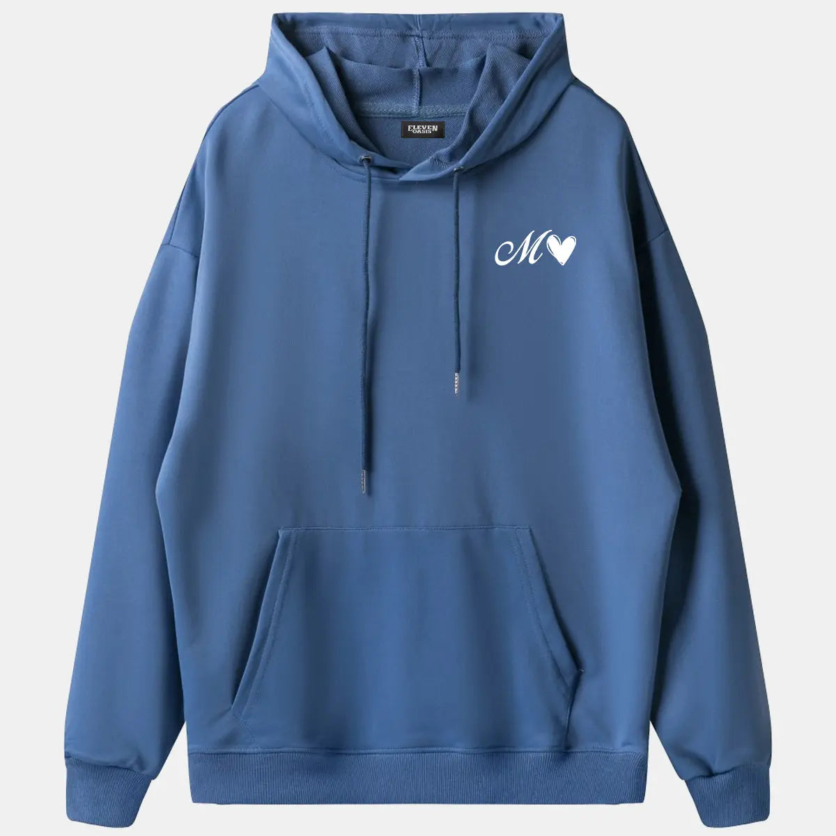 Custom Letter Love Hoodie Eleven Oasis