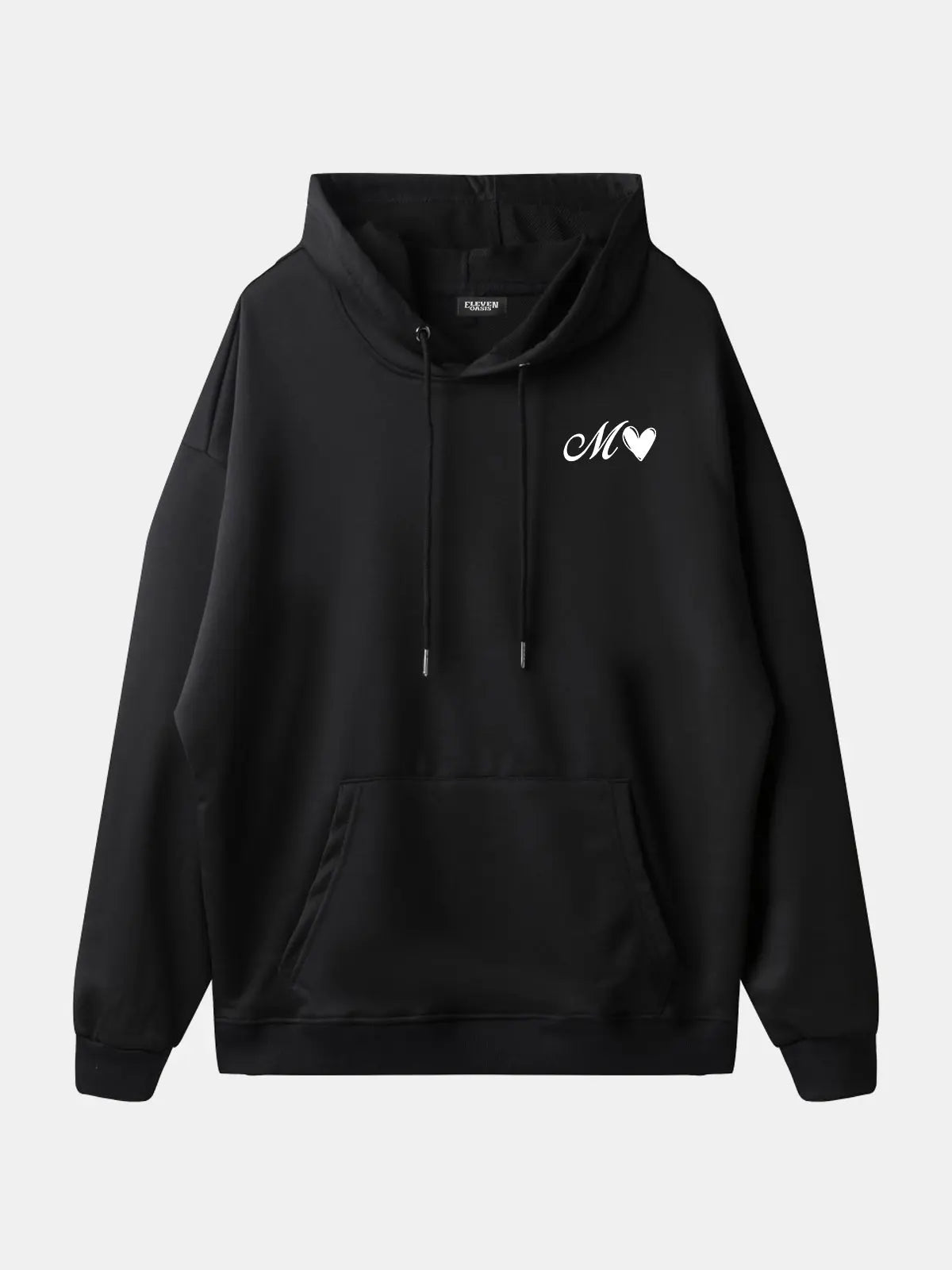 Custom Letter Love Hoodie Eleven Oasis