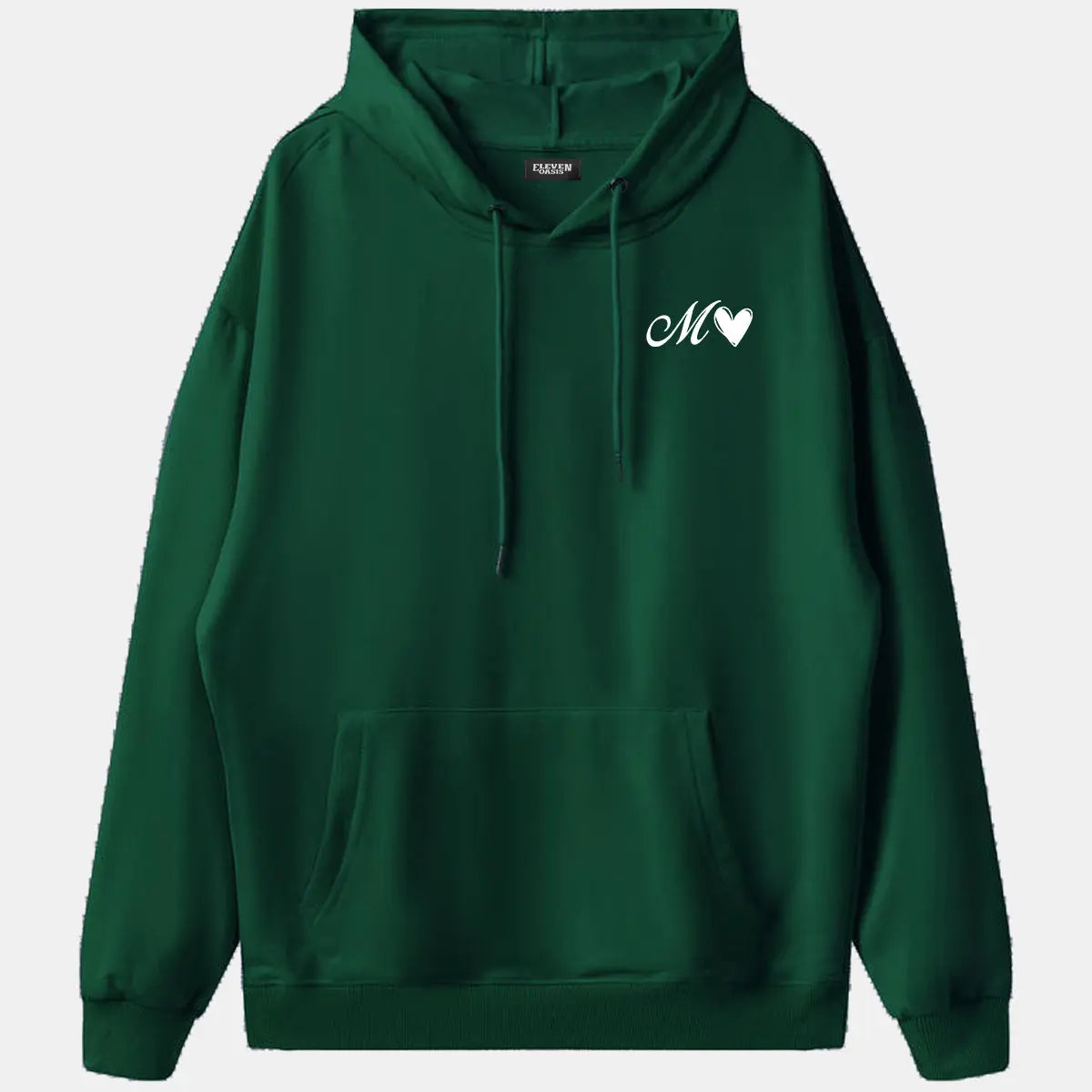 Custom Letter Love Hoodie Eleven Oasis