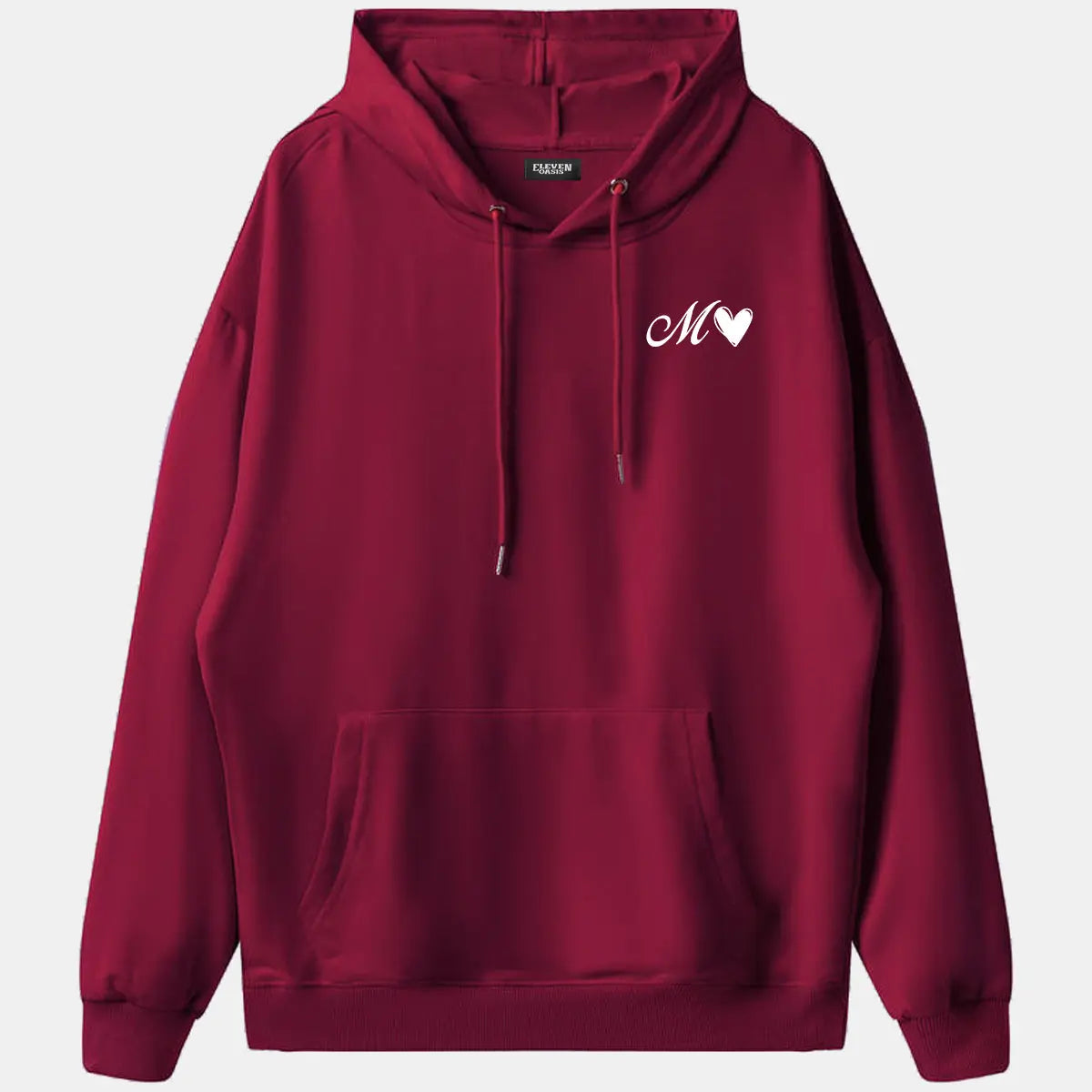 Custom Letter Love Hoodie Eleven Oasis