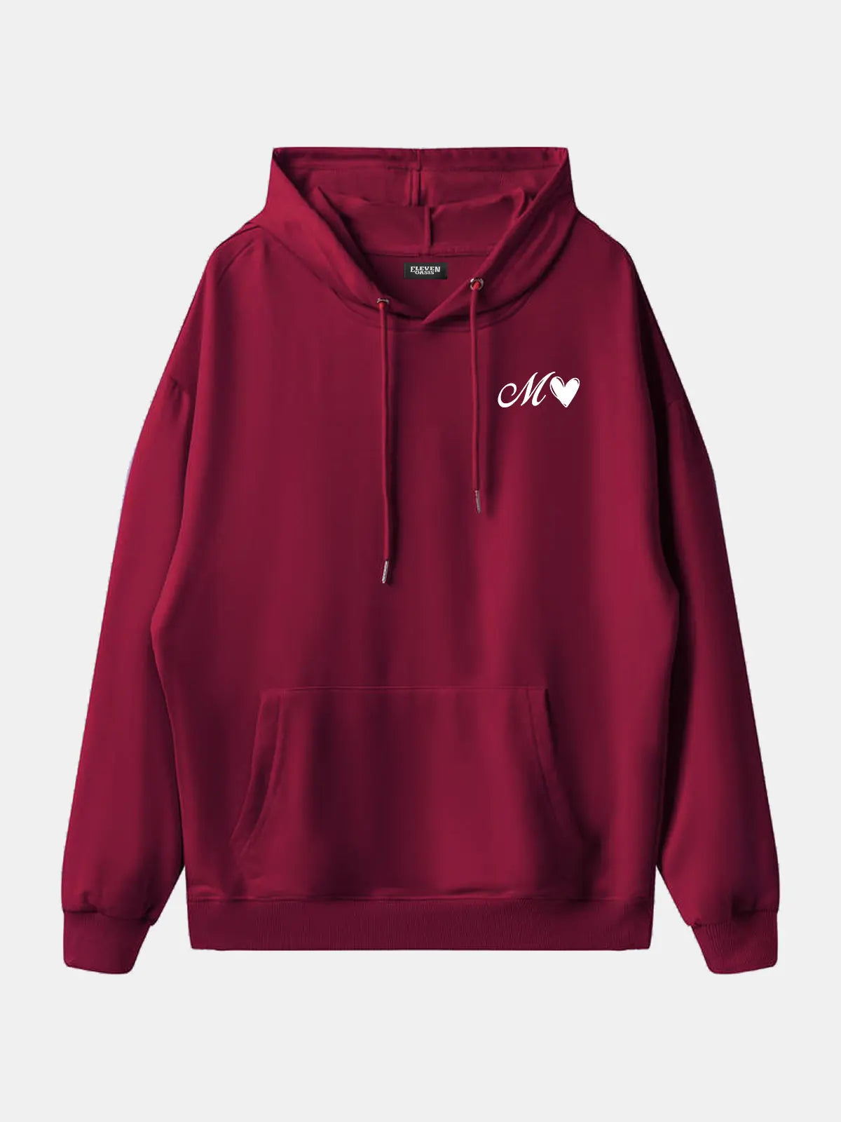 Custom Letter Love Hoodie Eleven Oasis