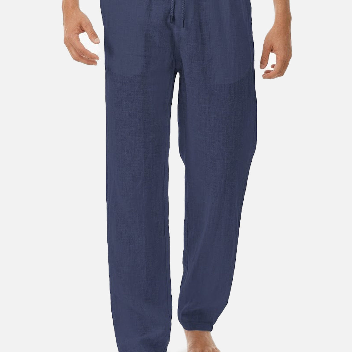 Men's Printed Solid Color Casual Long Pants ElevenOasis