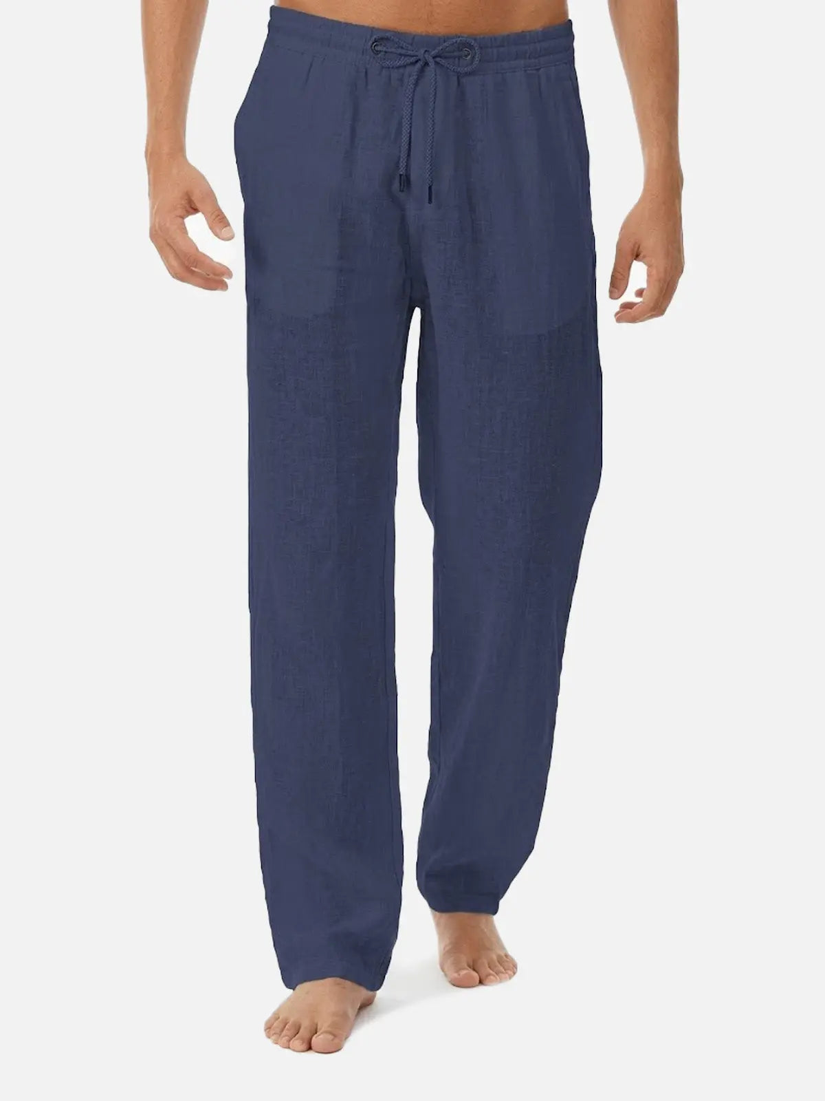 Men's Printed Solid Color Casual Long Pants ElevenOasis