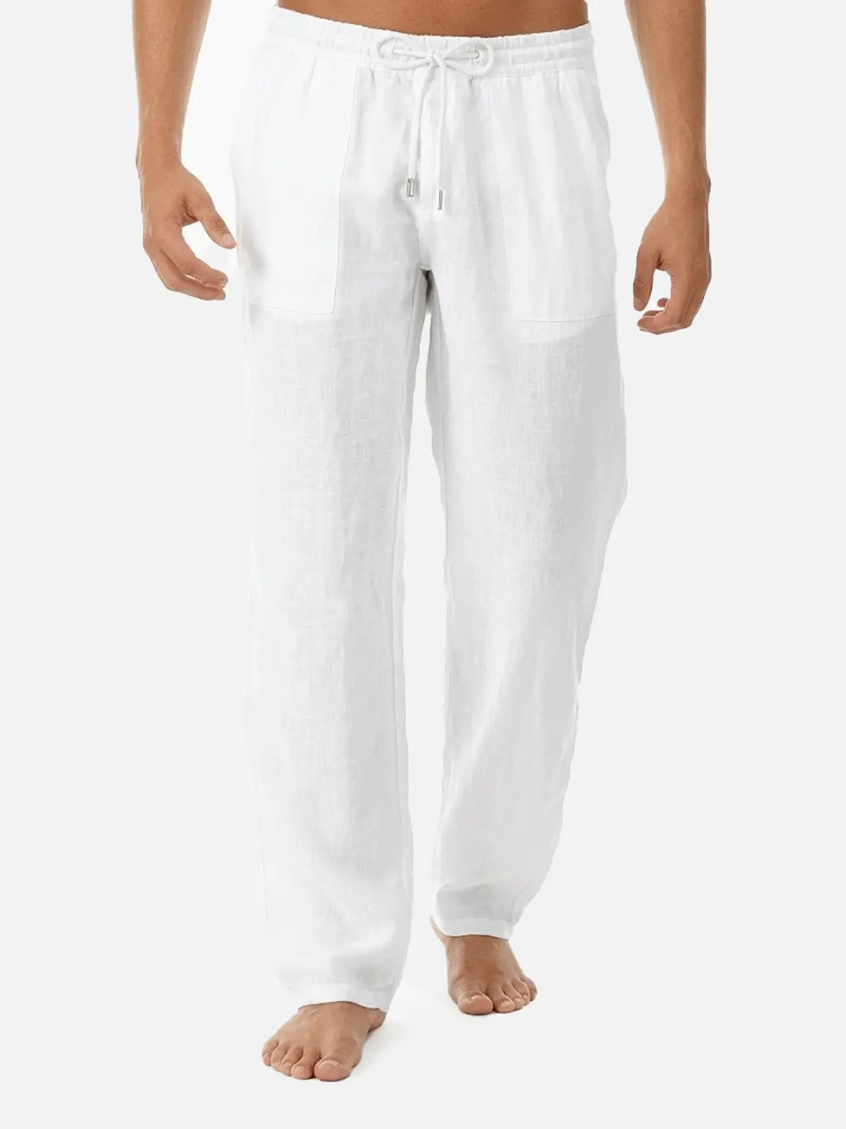 Men's Printed Solid Color Casual Long Pants ElevenOasis