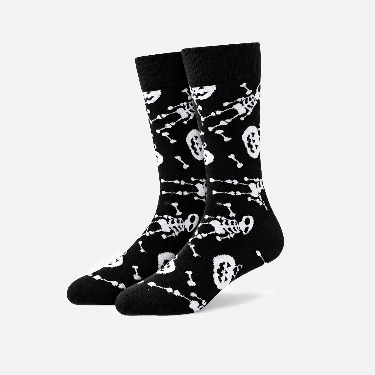 Men's Creepy Halloween Novelty Crew Socks