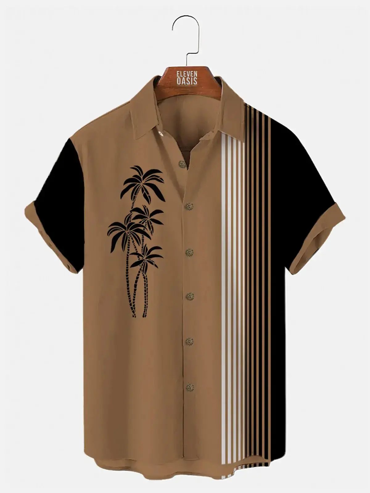 Men's Aloha Vibe Vacay Style Lapel Casual Chic ShirtMens short sleeve shirts Big and tall Mens shirts Short sleeve shirts for men Mens 4xl shirts Casual short sleeve shirts