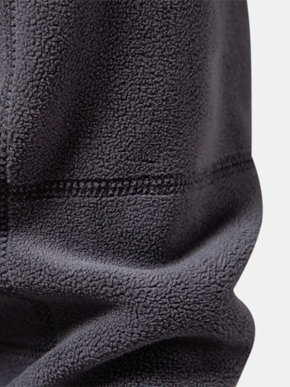 Men's Quarter-Zip Fleece Pullover Sweatshirt ElevenOasis