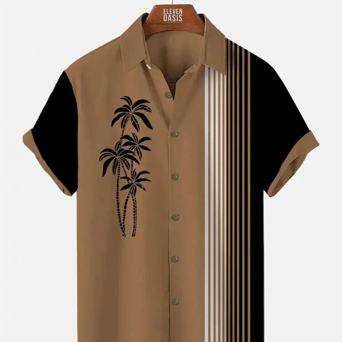 Men's Aloha Vibe Vacay Style Lapel Casual Chic ShirtMens short sleeve shirts Big and tall Mens shirts Short sleeve shirts for men Mens 4xl shirts Casual short sleeve shirts