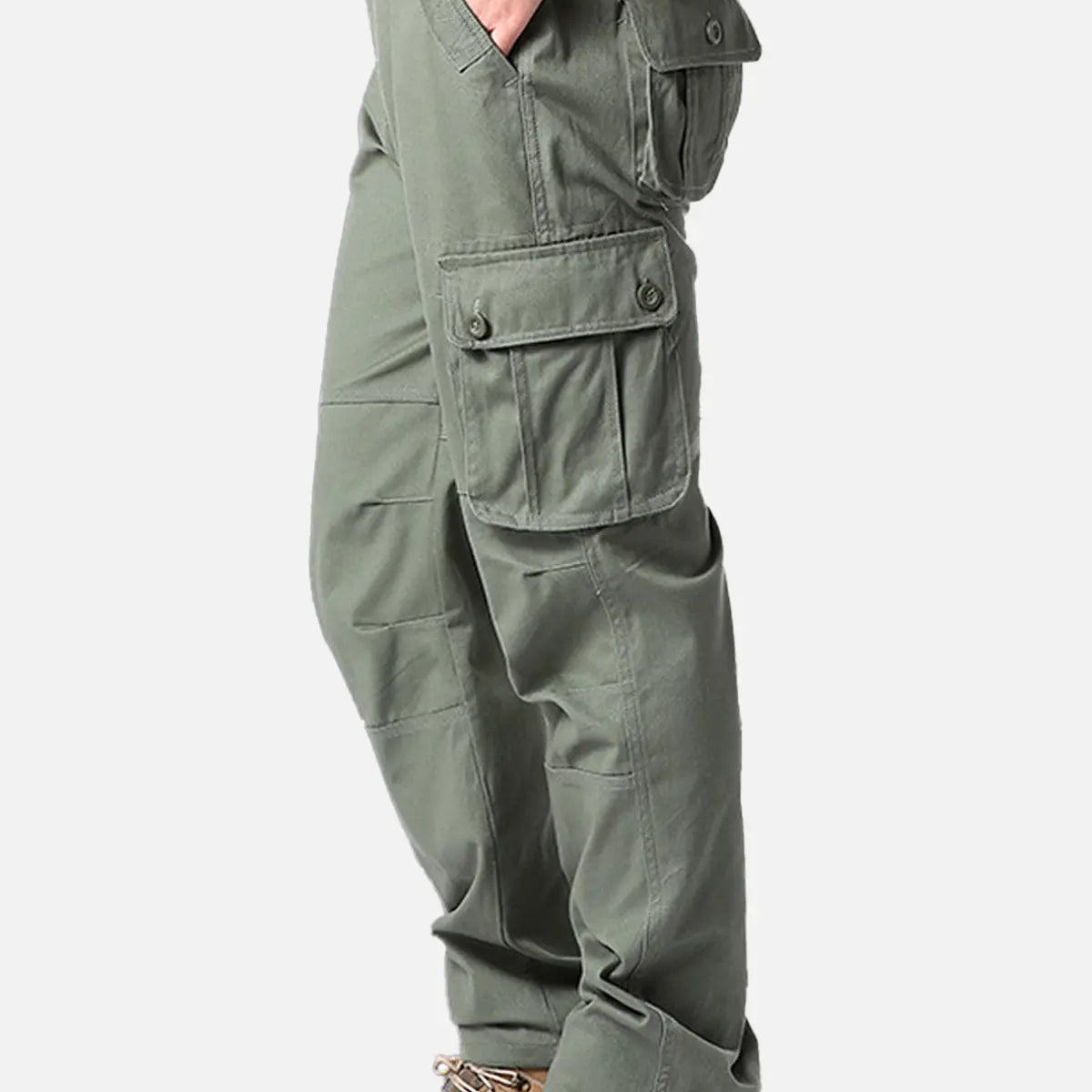 Men's Multi-Pocket Work Cargo Pants Eleven Oasis