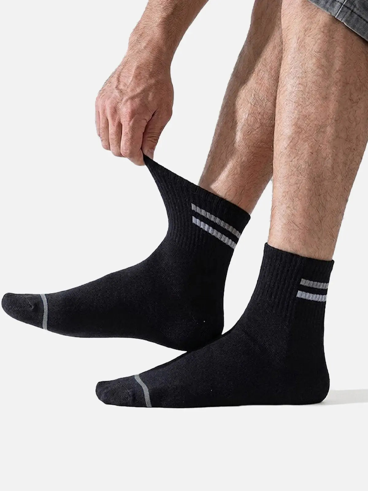 Men's All-Season Crew Socks 5-Pack Eleven Oasis