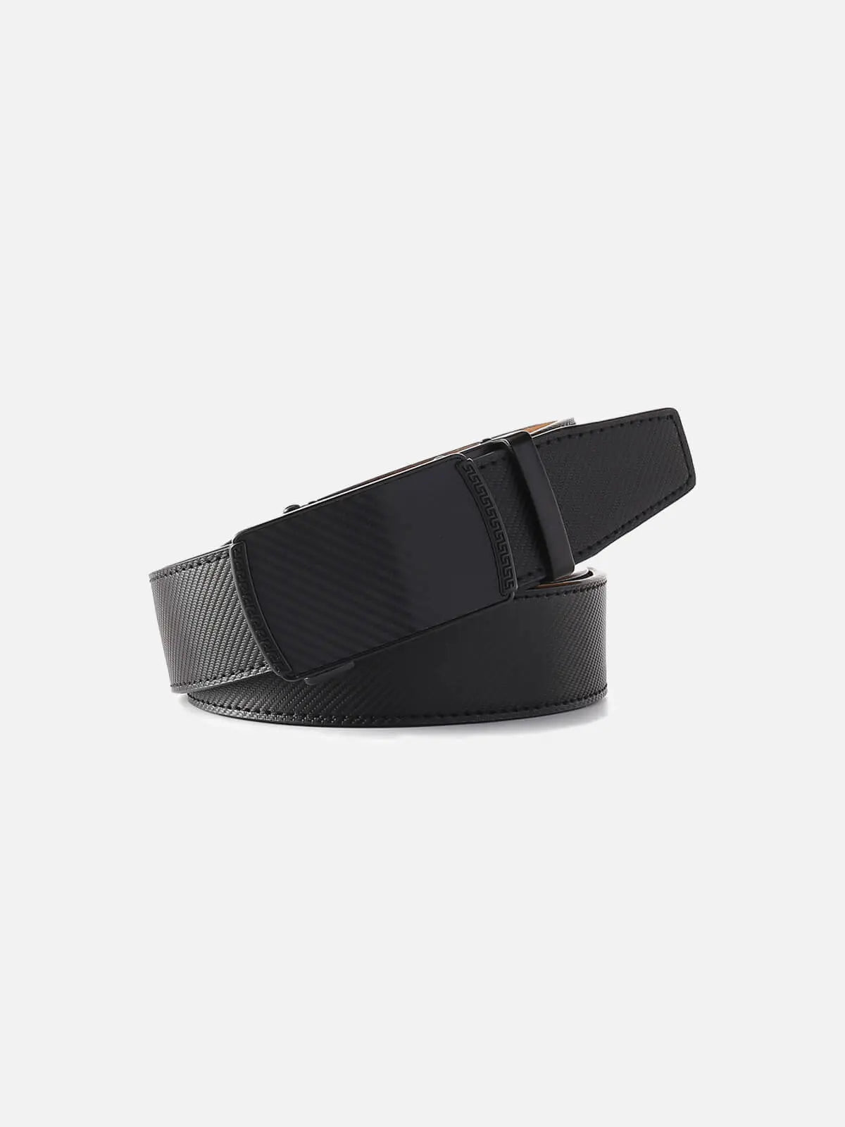 Men's Automatic Ratchet Leather Belt Eleven Oasis