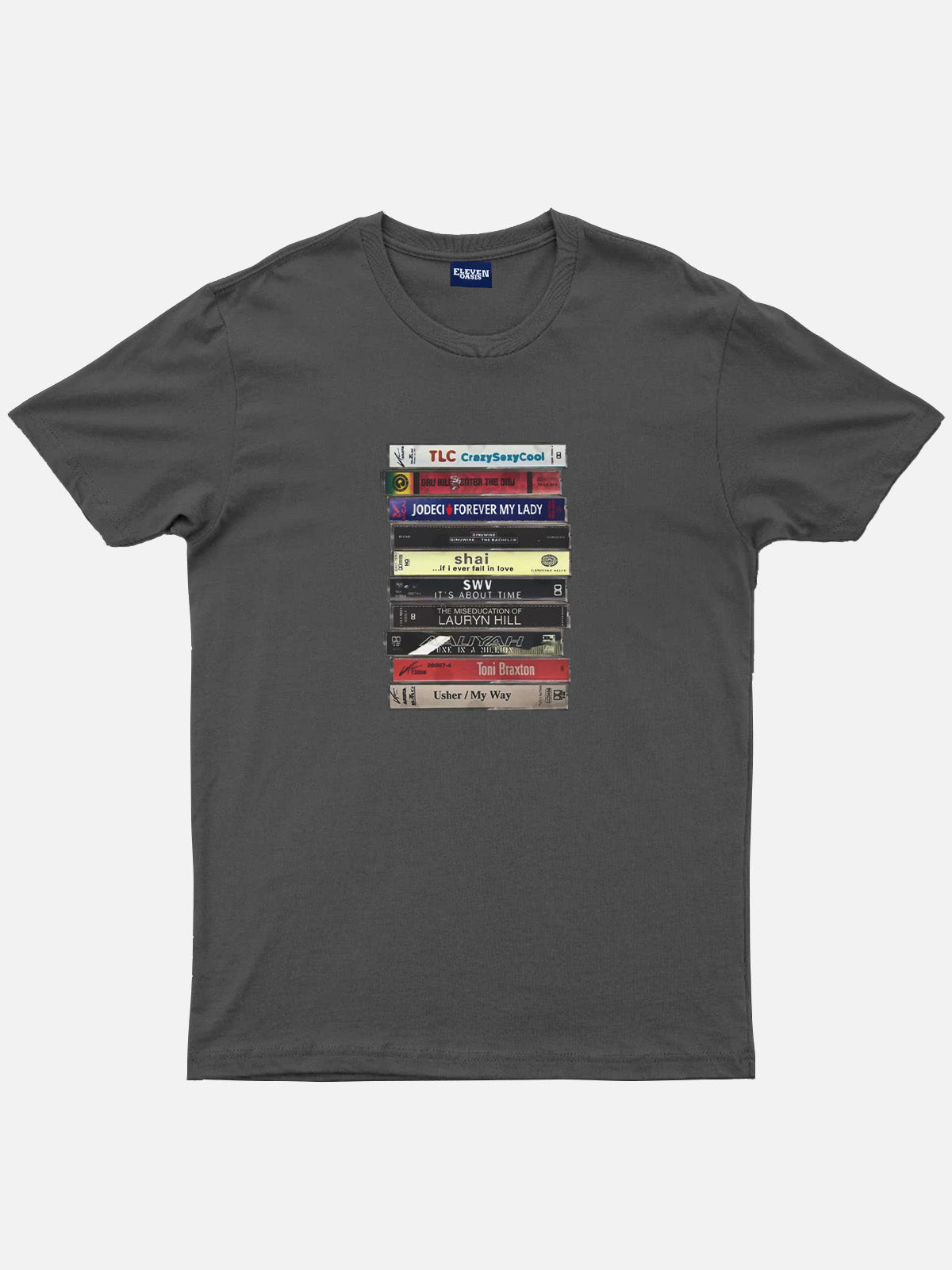 R&B Cassette Stack Cotton Short Sleeve Shirt Eleven Oasis