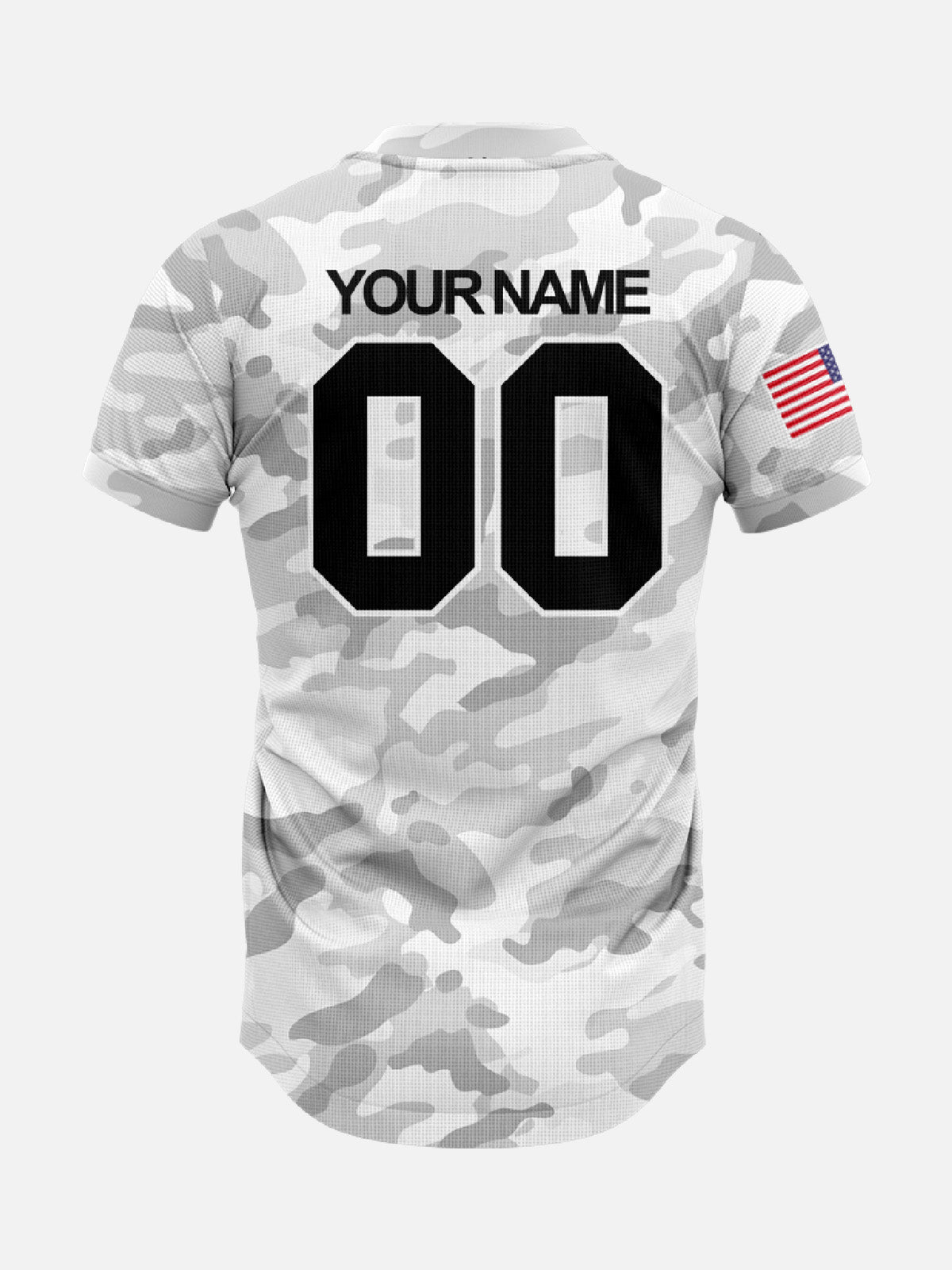 Men's Custom Camo American Football Jersey Top Eleven Oasis