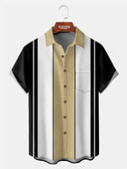 Men's Classic Bowling Short Sleeve Shirt