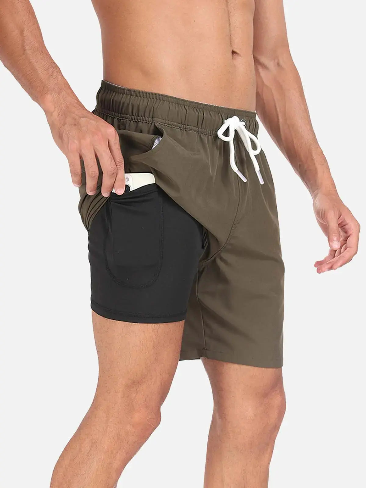Men's Classic Beach Swim Trunks Eleven Oasis