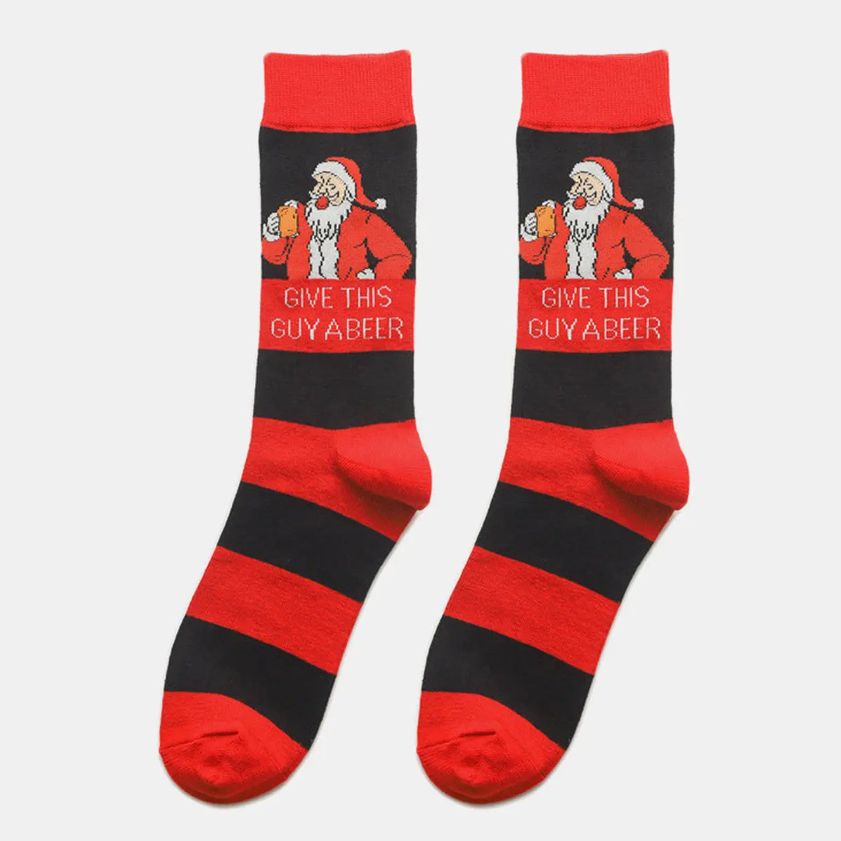 Funny Christmas Crew Socks ElevenOasis