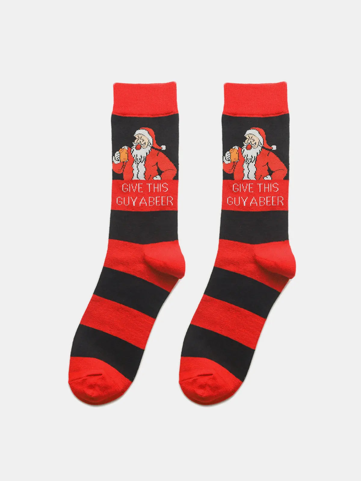 Funny Christmas Crew Socks ElevenOasis