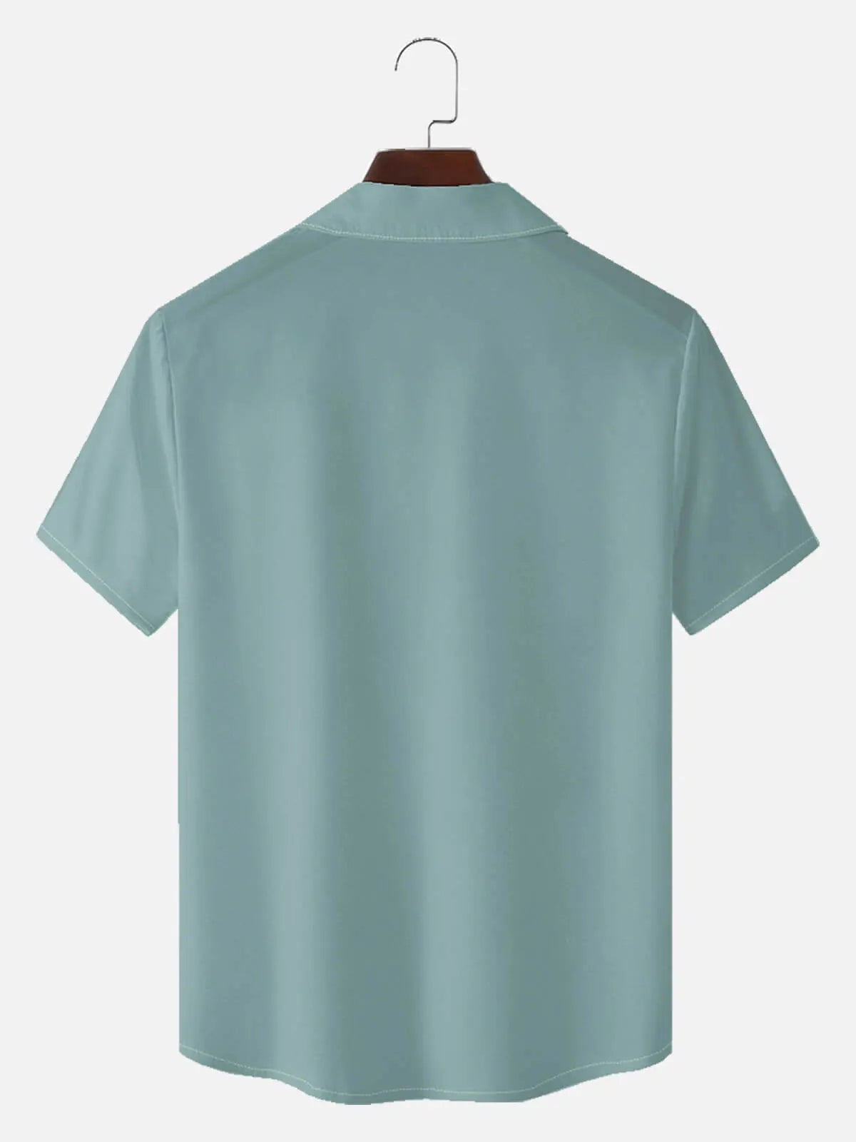 Tall Men's Japanese Koi Panel Short Sleeve Shirt Eleven Oasis